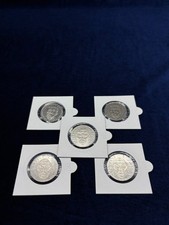 Lot 5 2 Deutsche Mark Münzen