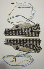 Märklin H0 5202 Elektromagnetisches Weichenpaar in OVP mit Schaltpult 7210