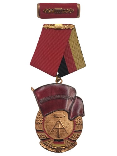 Ddr medaille orden banner - orden,
