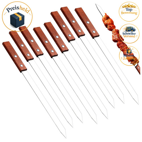 Grillspieße edelstahl - cm,