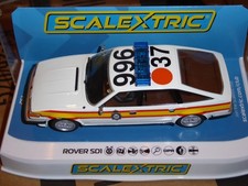 Scalextric  C4342 Rover SD1 Police Edition 1:32 Slotcar in OVP Neu