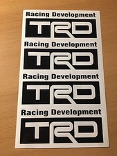 Trd aufkleber set - trd, toyota