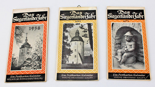 Postkartenkalender das - -,