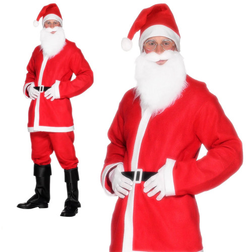 Smiffys weihnachtsmann kostüm - smiffys,