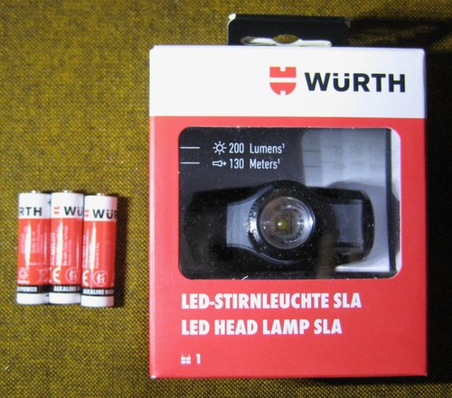 Würth led stirnleuchte sla - led-stirnleuchte, /