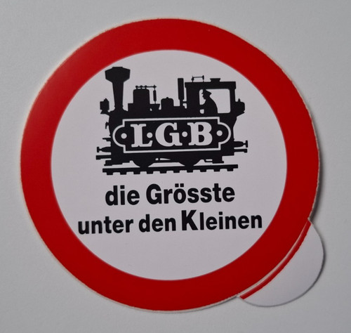 Aufkleber lehmann groß bahn - groß,