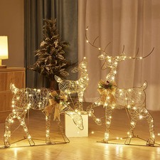 Leuchtendes weihnachts rentier - leuchtendes,