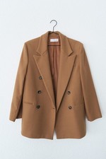 Mango - Blazer in Cognac
