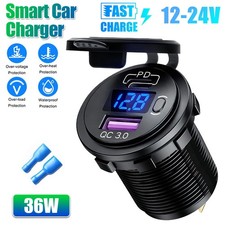 KFZ Steckdose 12V 24V PD & QC