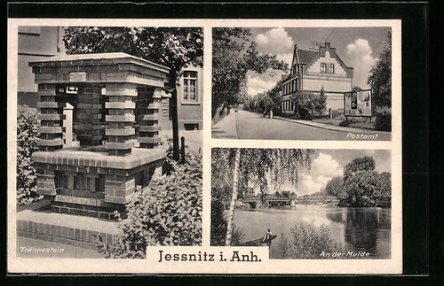 Ansichtskarte jessnitz - ansichtskarte,