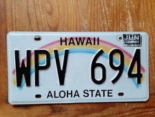 Originales USA Nummernschild