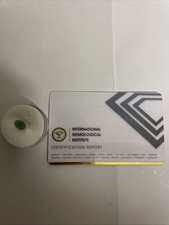 Echter Lose Smaragd 0,85 Ct. mit IGI Zertifikat