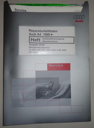 Werkstatthandbuch audi b5 - audi, a4