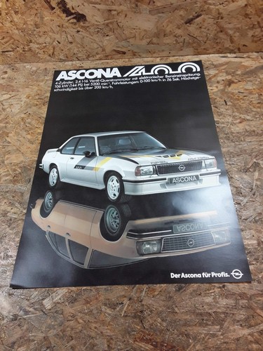 Opel ascona 400 - opel, poster