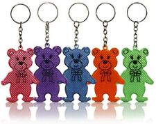 6 x Reflektoren-Bär Schlüsselanhänger Katzenauge Mitgebsel Schultüte