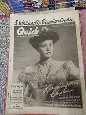 QUICK. Nr. 47 / 23. November 1952. 5. Jahrgang. Die aktuelle Illustrierte. Autor