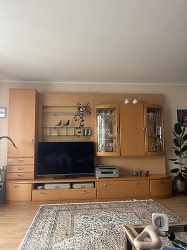Echte holz wohnzimmerwand mit - wohnzimmerwand,