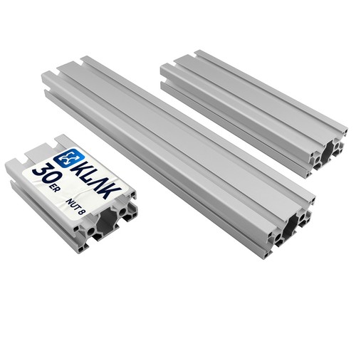 Klak aluprofil 30x60mm - -,
