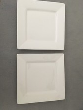 6 große quadratische Teller