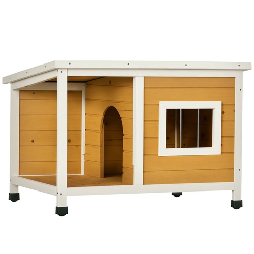 Hundehütte tannenholz - hundehütte,,