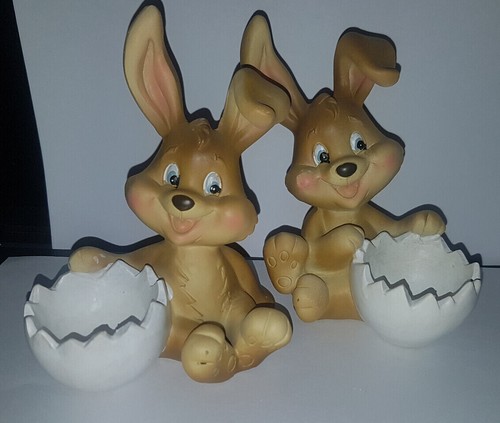 Polyresin osterhase sitzend - polyresin,