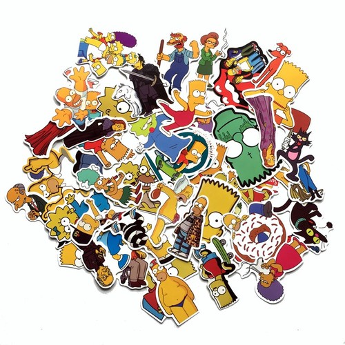 The simpsons stickerbomb - stickerbomb, 50