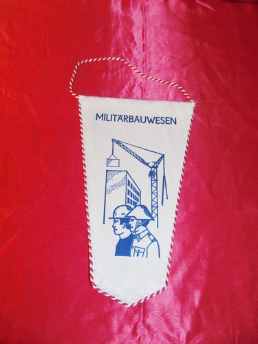 Nva wimpel militärbeuwesen - nva,