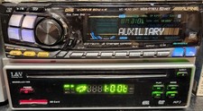 ALPINE MDA-7767J MD HEAD UNIT DHE Ai-NET + L&V LV-105DVD DVD-Player mit Fernb...