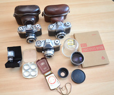 3 ZEISS IKON  CONTAFLEX SLR