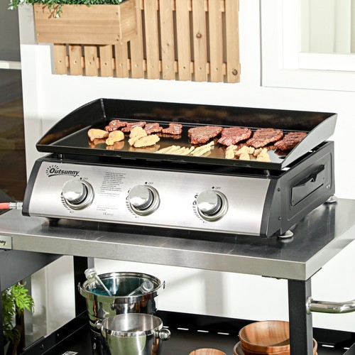 Outsunny gasgrill tischgrill - outsunny,