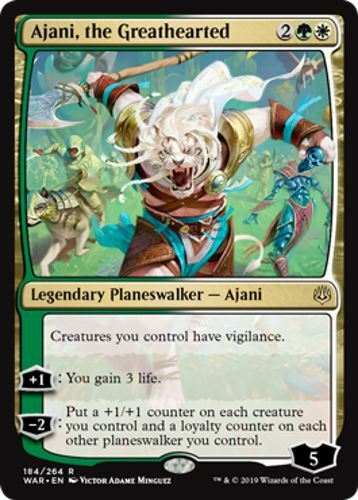 Ajani the greathearted war - the, greathearted,