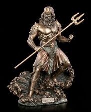 Poseidon Figur mit Dreizack -