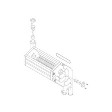 Buderus Wärmetauscher 43W, inkl. Dichtung - für GB112 - 43 kW    73032