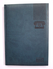 blaues Adressbuch Register Telefonregister  A-Z gebundene Ausgabe DIN A5