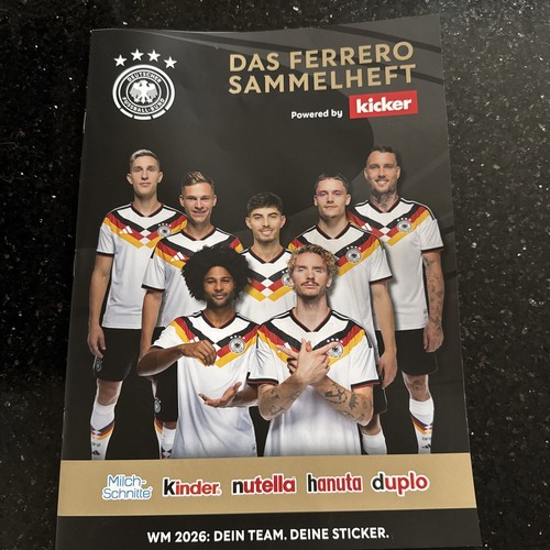 Ferrero sammelheft - sammelheft, wm