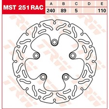 TRW Bremsscheibe (für: Suzuki