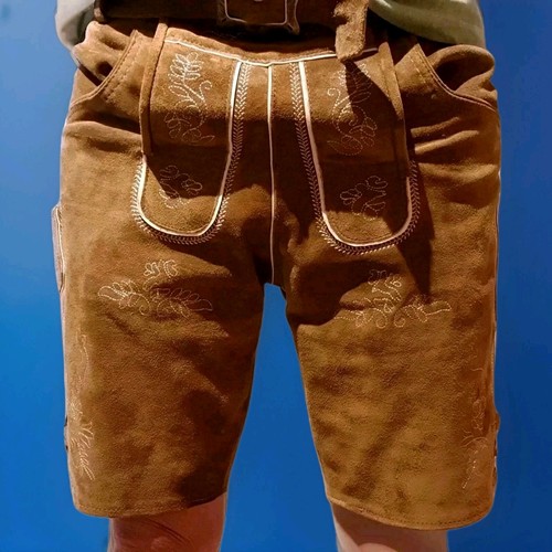 Trentoplus lederhose kurz - lederhose,