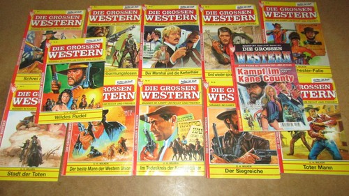 Western romanhefte dünne - 12, romanhefte,