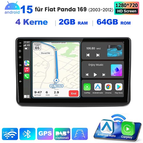 64g für fiat - 2+64g, panda