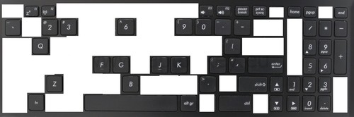 As217 einzelne tastatur - as217, taste