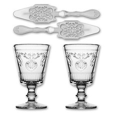 2x La Rochere Absinth Glas