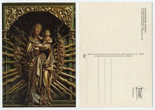 59109 - Strahlenkranz Madonna - St. Nikolaus-Münster, Überlingen - alte AK