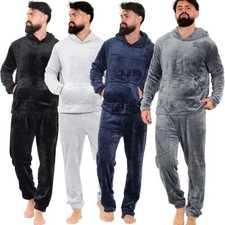 Herren Pyjama Weich Warm