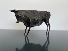 Pablo Picasso – Büffel / Stier Bronzeskulptur – Abstrakte Moderne Kunst
