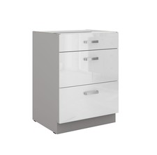 Unterschrank 60 Bianca Weiss