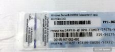 Microsoft P71-06317 Windows Server 2008 R2 DataCenter Lizenz, Key, 1 CPU, LESEN