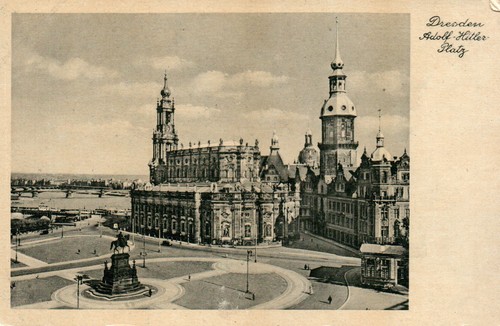 Dresden h platz - ak*, dresden-a.-h.-platz
