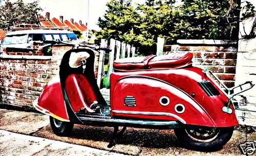 Foto motorrad goggo roller - foto,