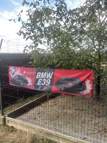 Garage banner bmw - e39, 180x45