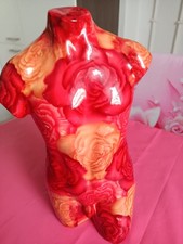 Dekofigur Torso Mann, Keramik